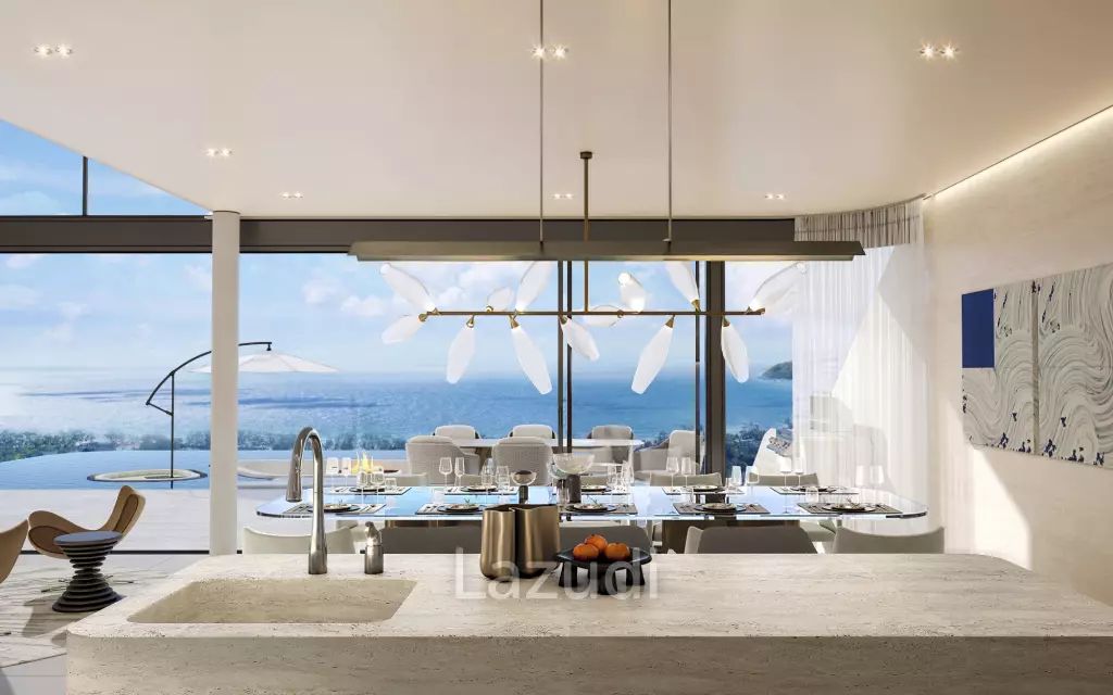 4 Bed 5 Bath 513.81 SQ.M Aurora Kata Top Seaview Villa