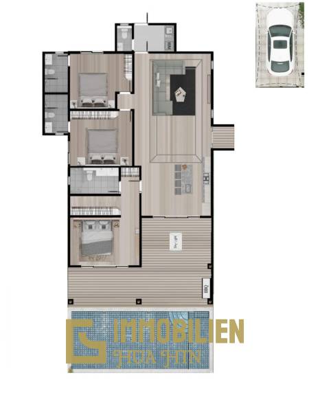 3 Beds 4 Baths 271 SQ.M Moda Melody  ( Off- Plan )