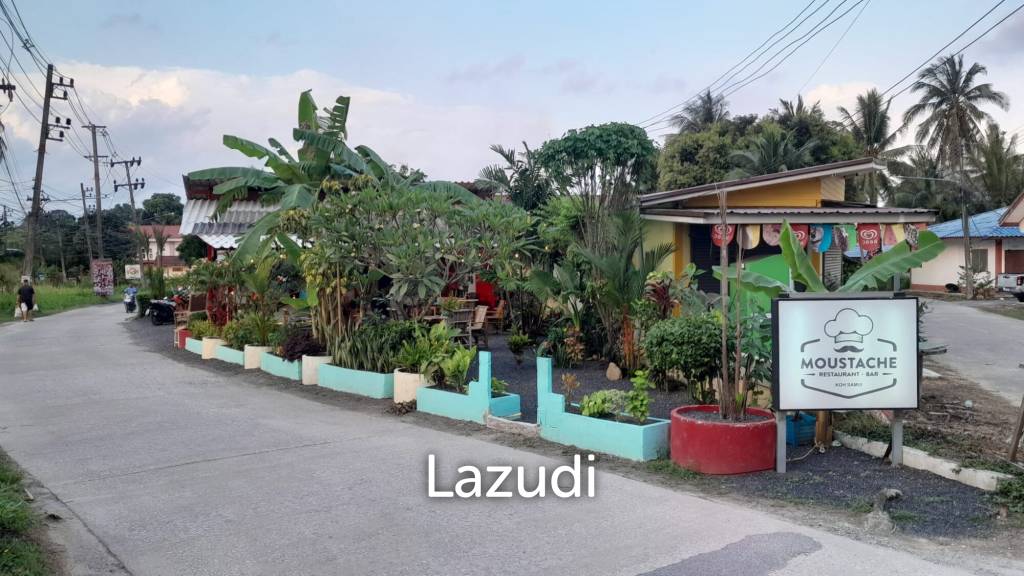 Restaurant with Freehold Land, 600m to the Beach