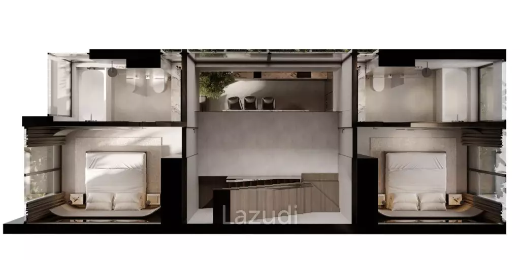 Luxury Villa in Cemagi with Ocean and Rice Field Views 2 Bedrooms