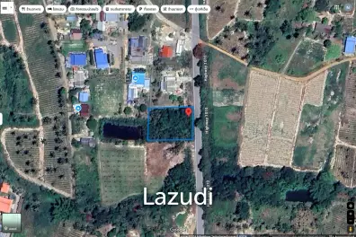 BEAUTIFUL  LAND 1 RAI  IN TAP TAI FOR SALE