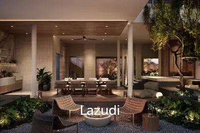 3 Bed 5 Bath 515 SQ.M Serrana Lakefront Pool Villas Phuket