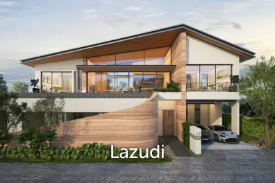 3 Bed 5 Bath 515 SQ.M Serrana Lakefront Pool Villas Phuket