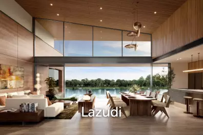 3 Bed 4 Bath 426 SQ.M Serrana Lakefront Pool Villas Phuket
