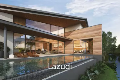 3 Bed 4 Bath 426 SQ.M Serrana Lakefront Pool Villas Phuket