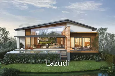 3 Bed 4 Bath 426 SQ.M Serrana Lakefront Pool Villas Phuket