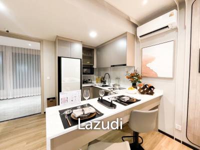 1 Bedroom 1 Bathroom 50.10 SQ.M Aquarous Jomtien Pattaya