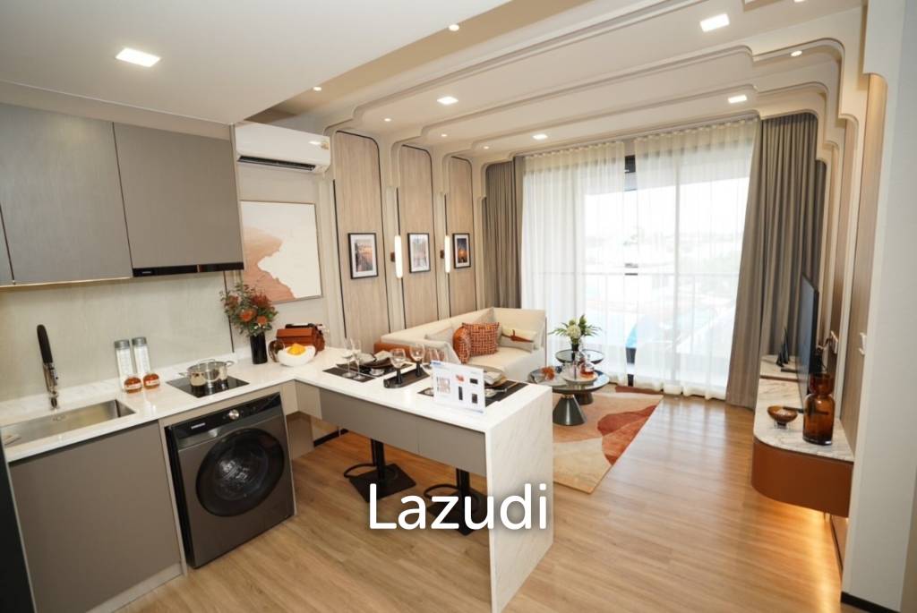 1 Bedroom 1 Bathroom 50.55 Aquarous Jomtien Pattaya