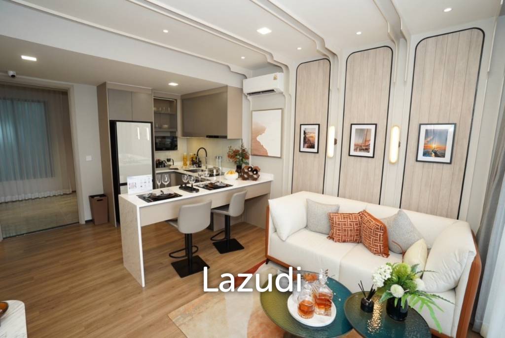 1 Bedroom 1 Bathroom 50.55 Aquarous Jomtien Pattaya