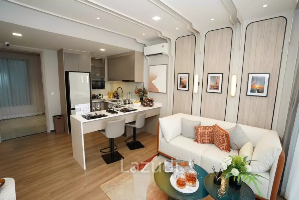 1 Bedroom 1 Bathroom 50.55 Aquarous Jomtien Pattaya