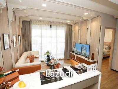 1 Bedroom 1 Bathroom 44.70 SQ.M Aquarous Jomtien Pattaya