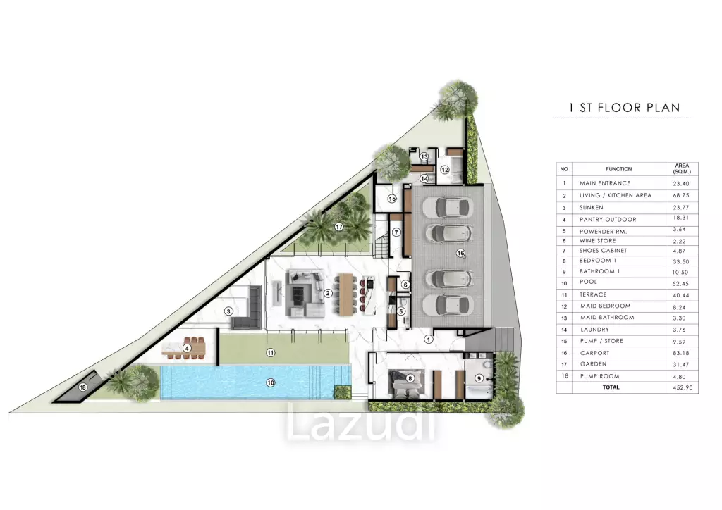 4 Bed 5 Bath 650 SQ.M Cloud By 8 Season Luxury Villas