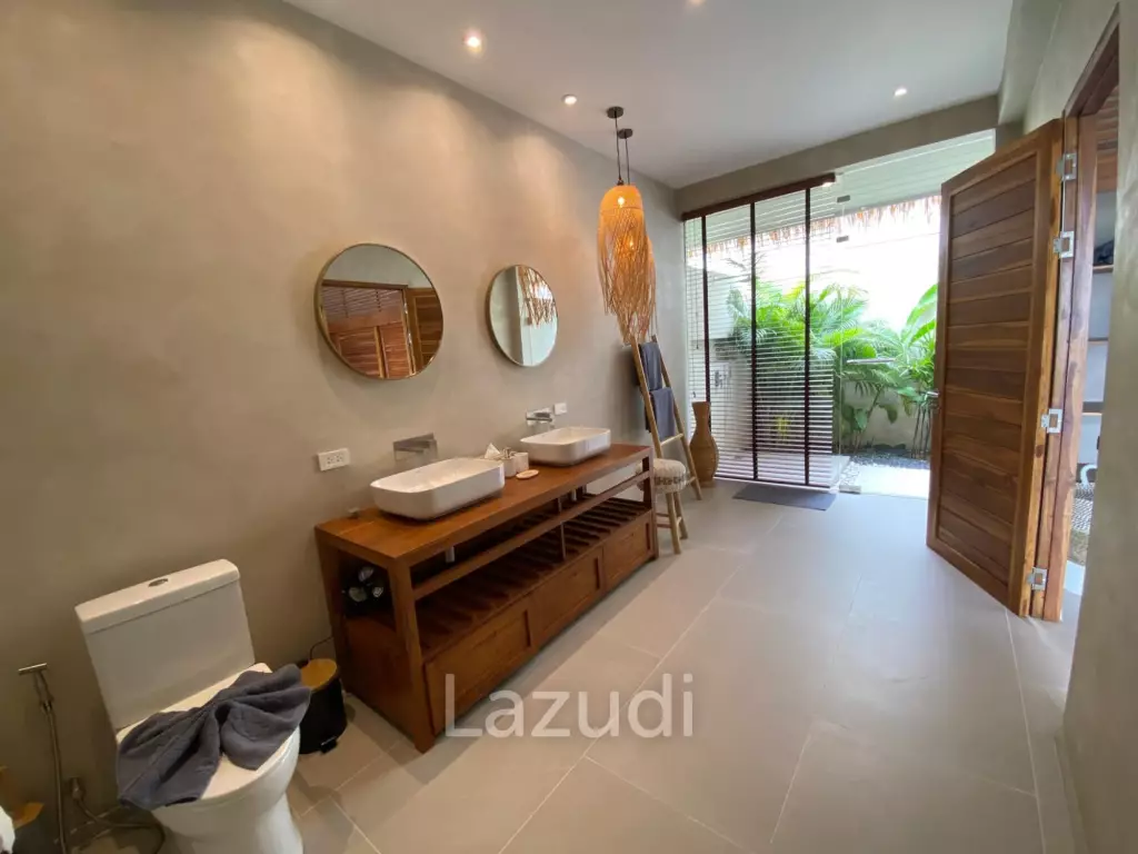 High-Quality 3-Bed Boho-Style Villa in Bophut Hills