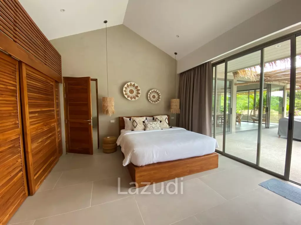 High-Quality 3-Bed Boho-Style Villa in Bophut Hills