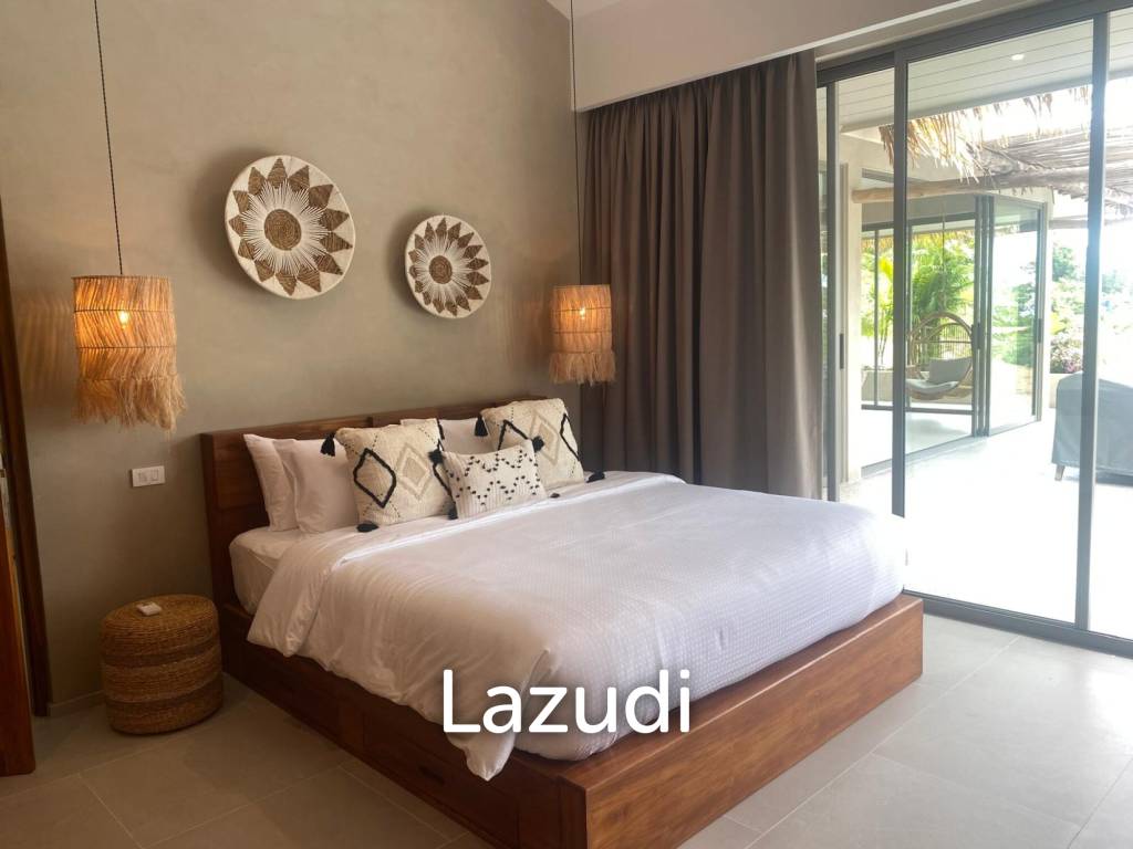 High-Quality 3-Bed Boho-Style Villa in Bophut Hills