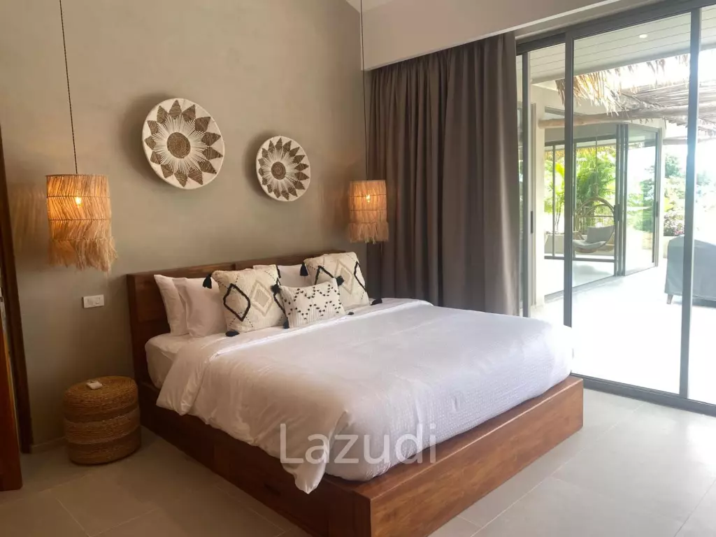 High-Quality 3-Bed Boho-Style Villa in Bophut Hills