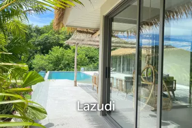 High-Quality 3-Bed Boho-Style Villa in Bophut Hills