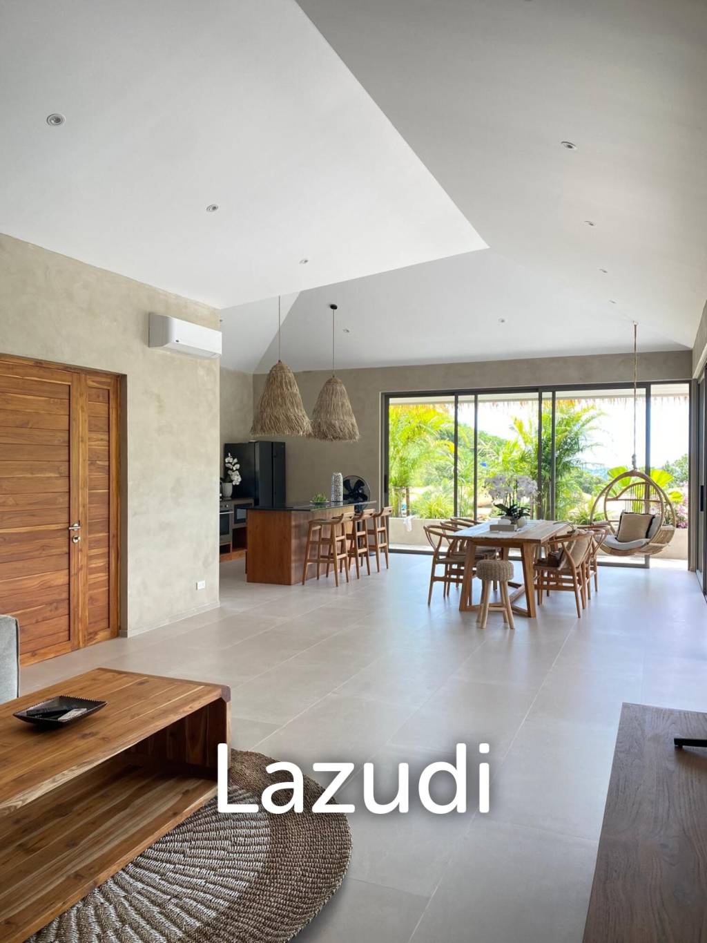High-Quality 3-Bed Boho-Style Villa in Bophut Hills