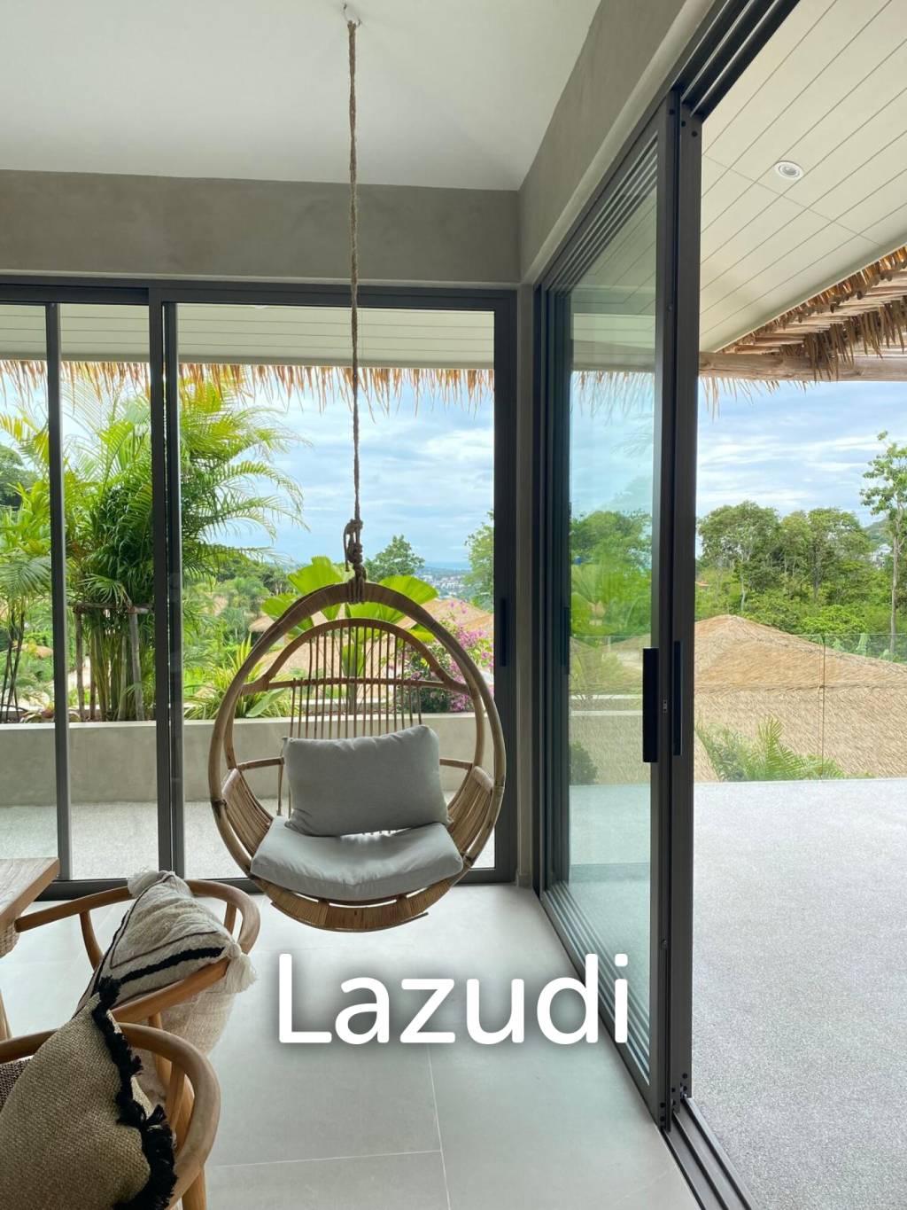 High-Quality 3-Bed Boho-Style Villa in Bophut Hills