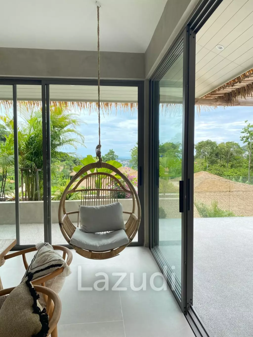 High-Quality 3-Bed Boho-Style Villa in Bophut Hills