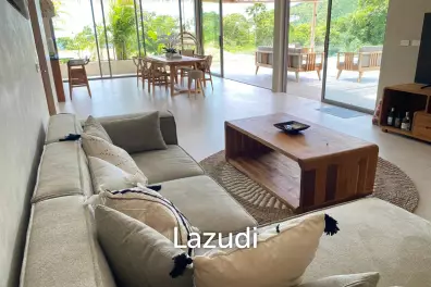 High-Quality 3-Bed Boho-Style Villa in Bophut Hills