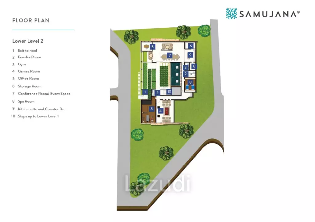 6 Bed 1,734 SQ.M Samujana Villas