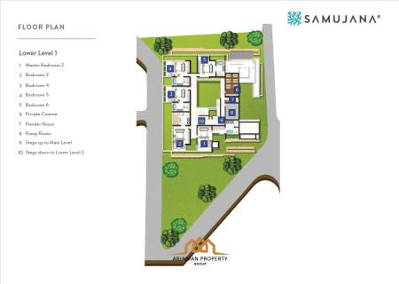 6 Bed 1,734 SQ.M Samujana Villas