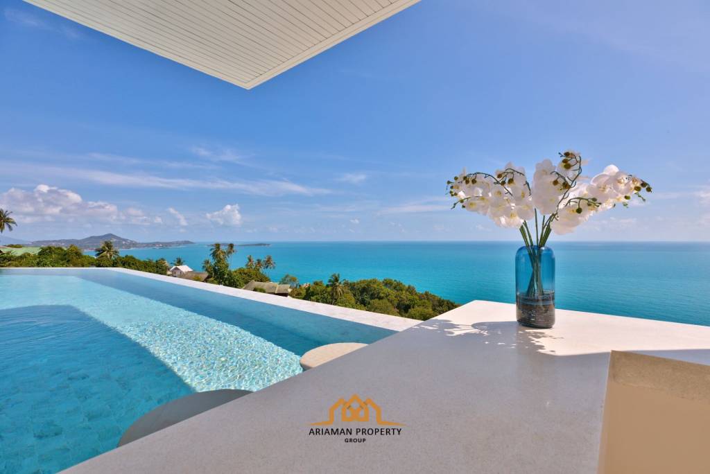 Stunning 5BR Villa with Ocean Views in Ko Samui