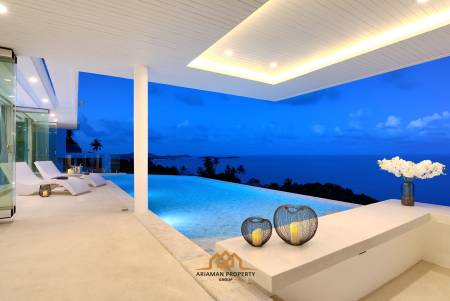 Stunning 5BR Villa with Ocean Views in Ko Samui