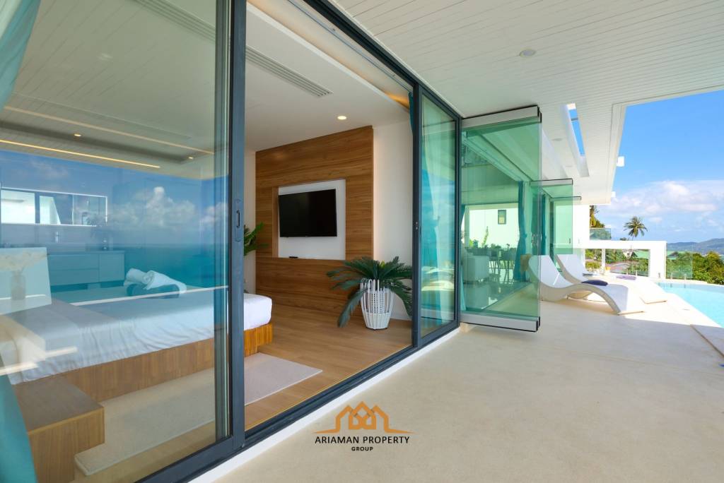 Stunning 5BR Villa with Ocean Views in Ko Samui