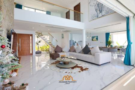 Stunning 5BR Villa with Ocean Views in Ko Samui