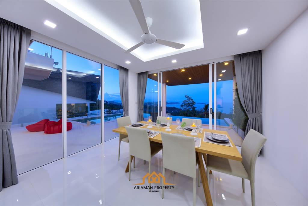 Modern Villa in Secure Estate with Panoramic Views