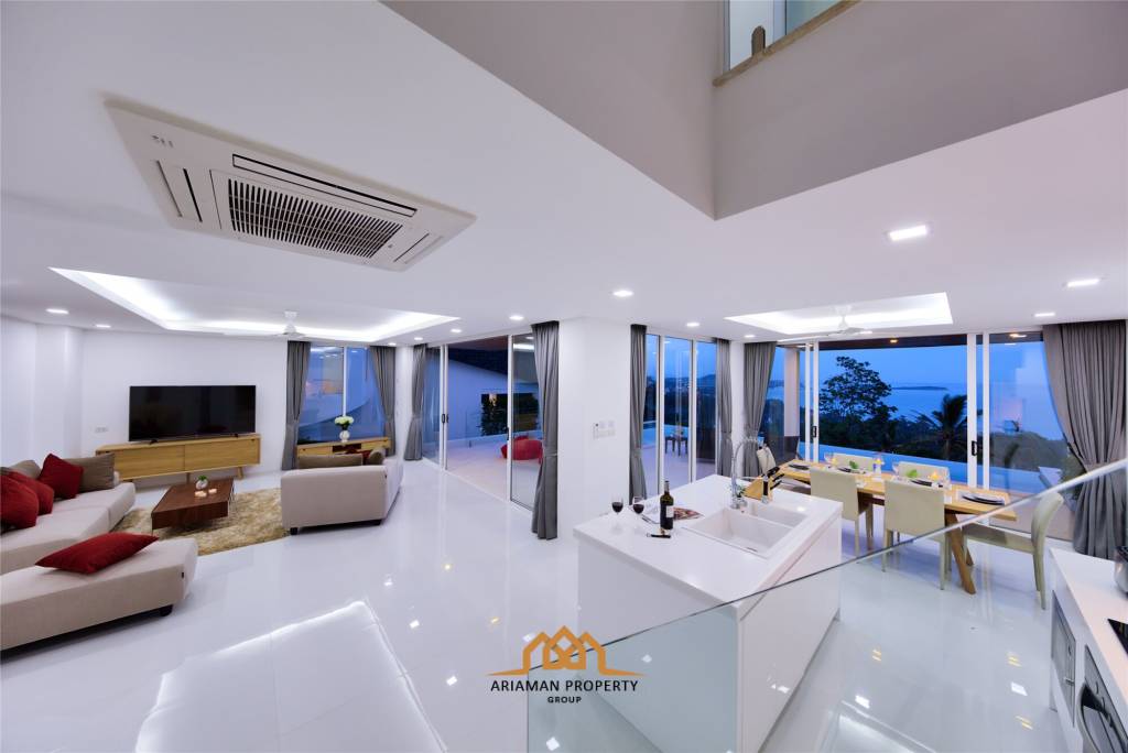 Modern Villa in Secure Estate with Panoramic Views