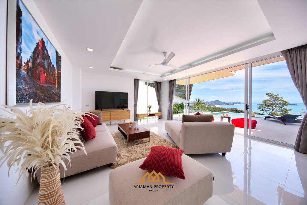 Modern Villa in Secure Estate with Panoramic Views