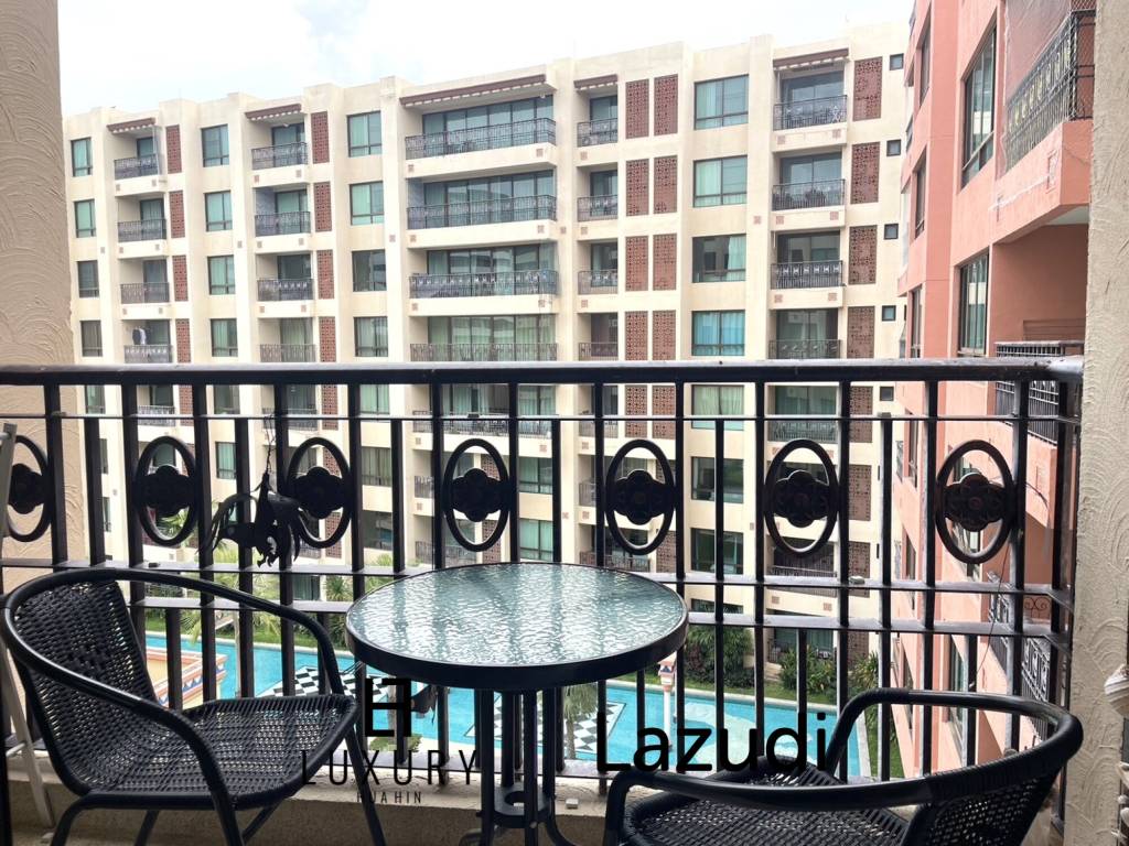 Marrakesh Condo in Hua Hin: 1 Bed condo with Pool Views