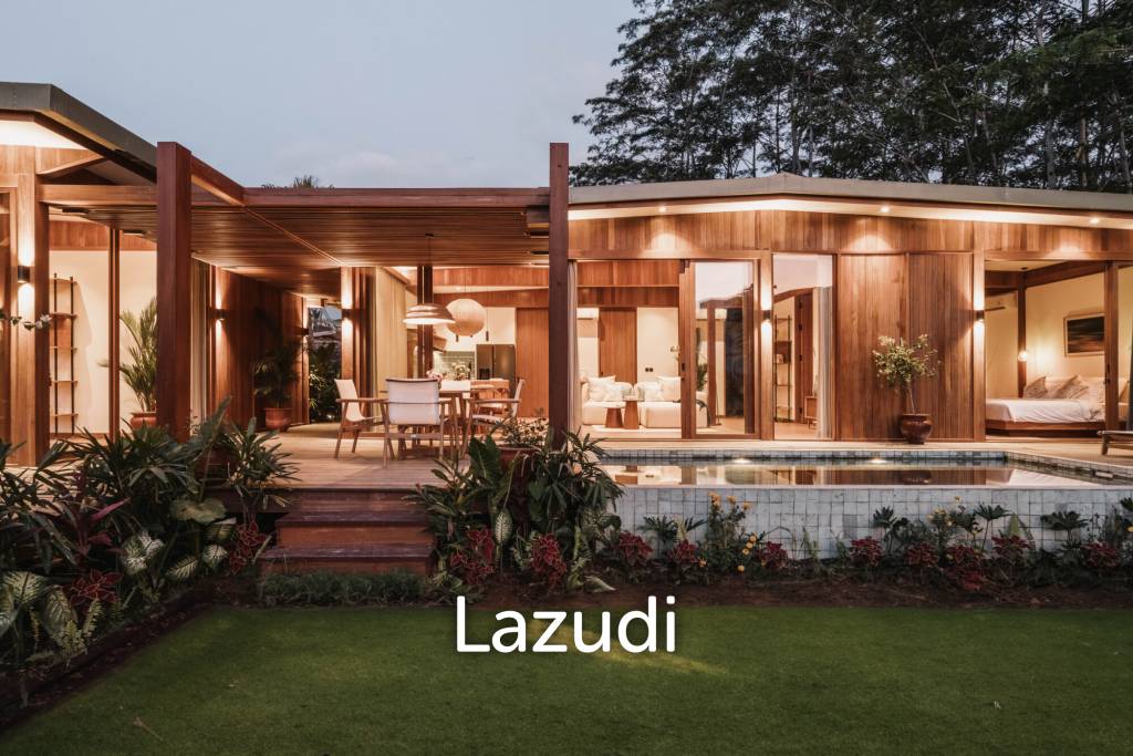 Sustainable 5 Bedroom Prefab Villa in Tranquil Tumbak Bayuh, Luxury and Eco-Friendly Living