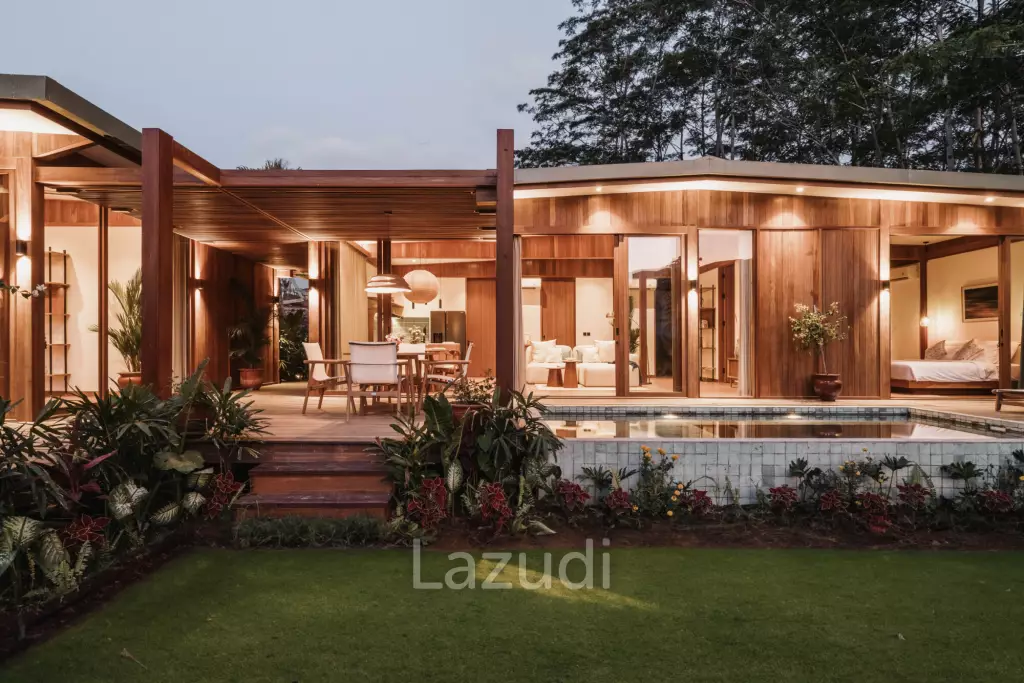 Sustainable 5 Bedroom Prefab Villa in Tranquil Tumbak Bayuh, Luxury and Eco-Friendly Living