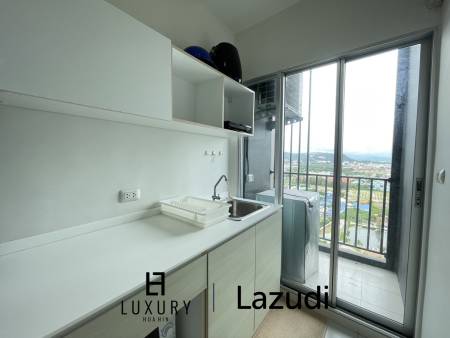 30 metro cuadrado Estudio 1 Baño Condominio de Venta