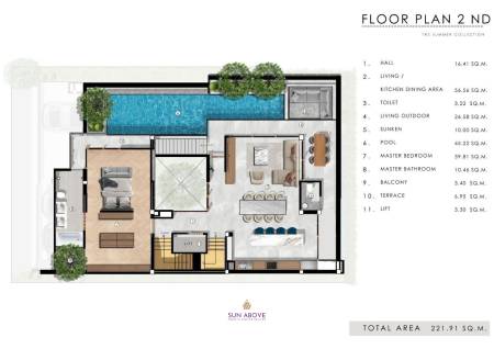 4 Bed 5 Bath 563.54 SQ.M Spring By 8 Season Luxury Villas