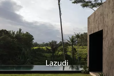 STYLISH VILLA WITH JUNGLE, RIVER, AND RICE FIELD VIEWS IN KEDIRI