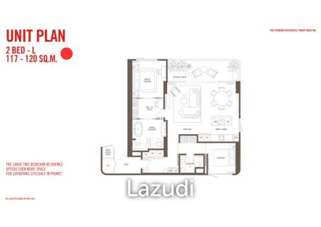 Resale Unit: 2 Bed 2 Bath 118 SQ.M The Standard Residences Bang Tao