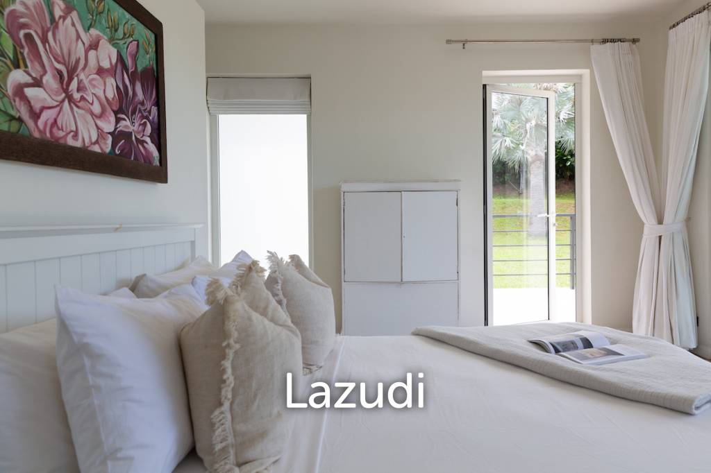 Modern 4+1 Bed Sea View Villa Located in Bophut
