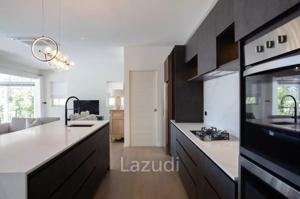 Modern 4+1 Bed Sea View Villa Located in Bophut