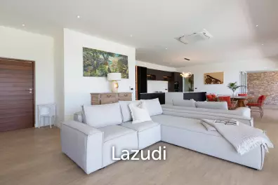 Modern 4+1 Bed Sea View Villa Located in Bophut