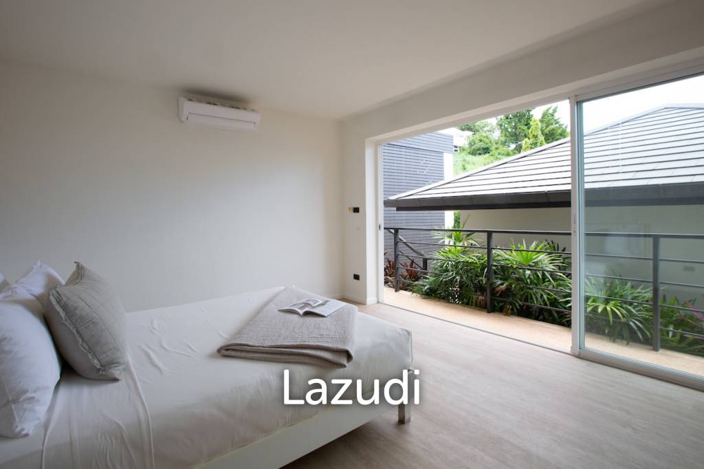 Modern 4+1 Bed Sea View Villa Located in Bophut