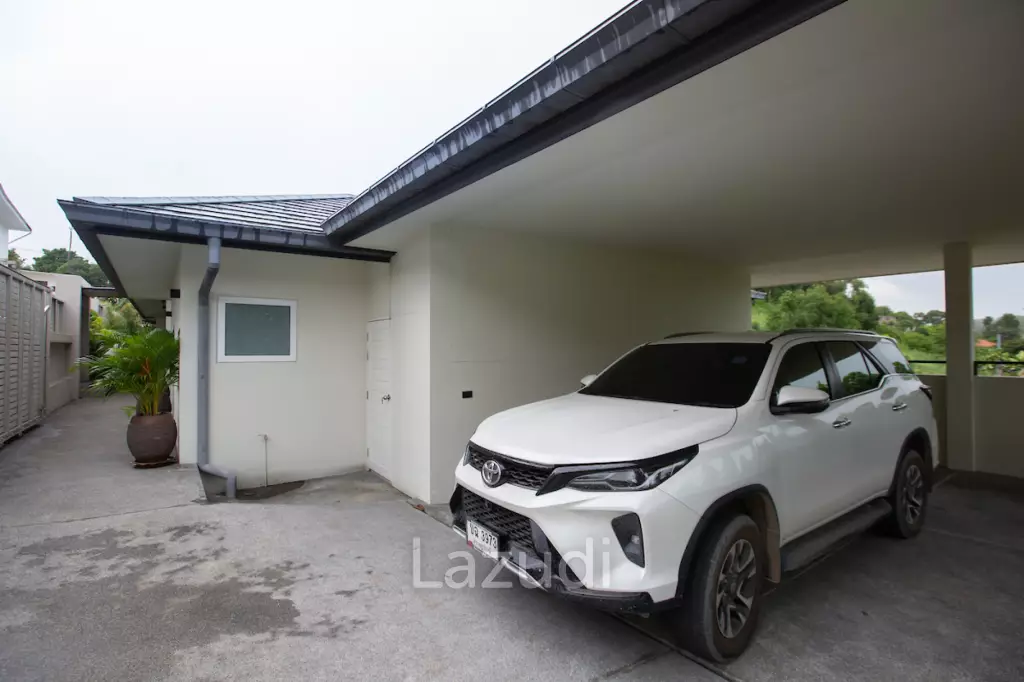 Modern 4+1 Bed Sea View Villa Located in Bophut