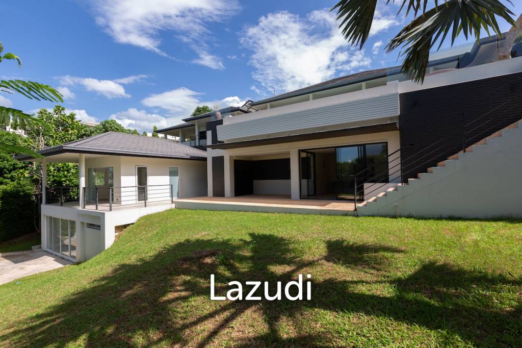Modern 4+1 Bed Sea View Villa Located in Bophut