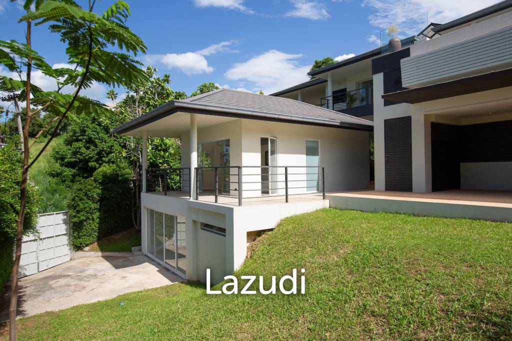 Modern 4+1 Bed Sea View Villa Located in Bophut