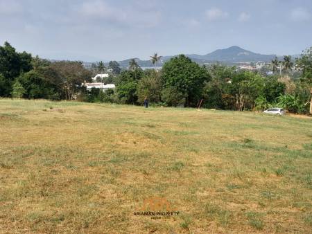 Exclusive Freehold Land with Scenic Mountain Views in Chaweng