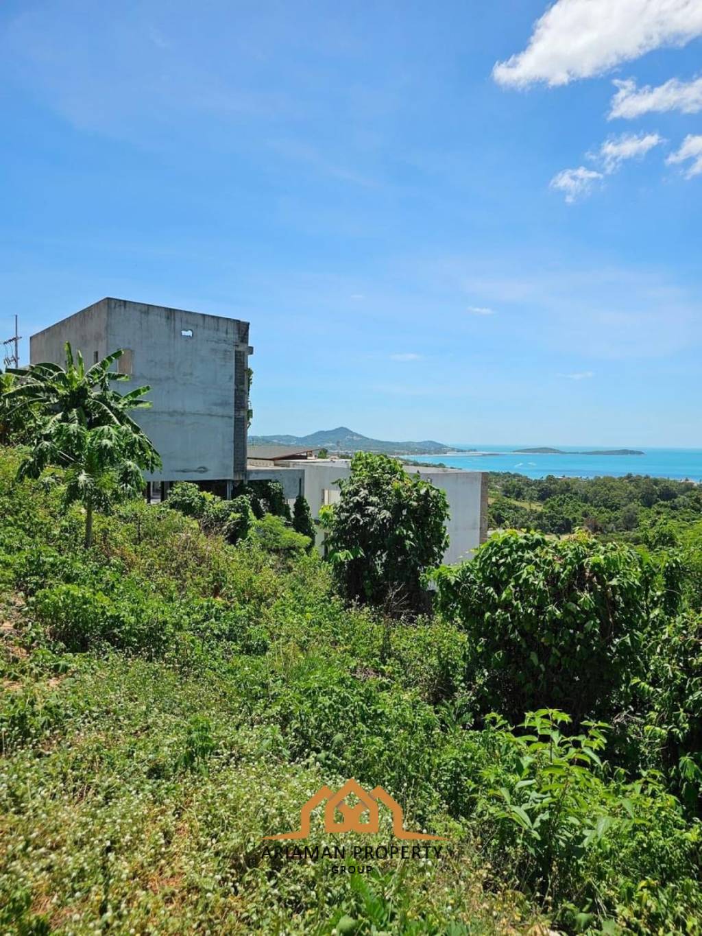 7.5 Rai of Ultra Luxury Land with Sweeping Ocean Views in Chaweng Noi